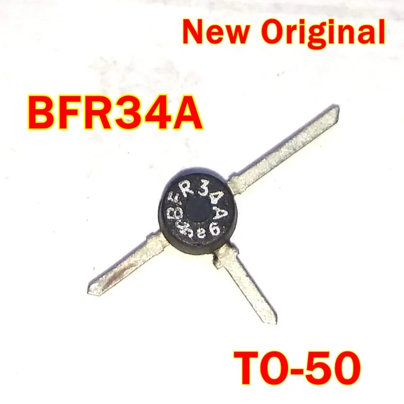 1Pcs to 100Pcs Bfr34A To-50 New Original Npn Silicon Transistor for Low-Noise Rf Broadband Amplifiers