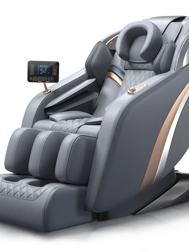 New Arrival LCD Remote Control Luxury Zero Gravity Foot Spa Factory Price Kneading Shiatsu Blue-Tooth Full Body Massage Chair