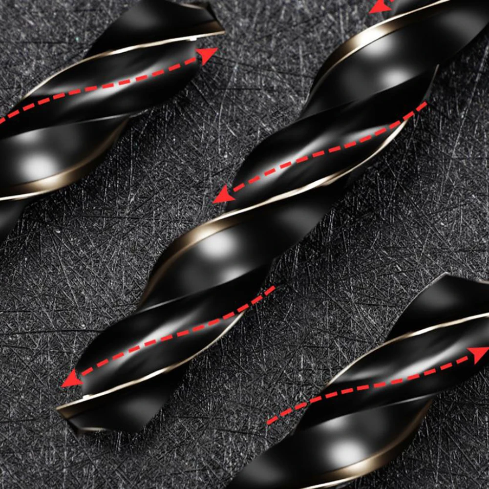 

Набор сверл из быстрорежущей стали с шестигранным хвостовиком 1/4 с кобальтовым покрытием для сверла по дереву и металлу 15 шт. с 1 переходником для гнезда 1 5–6 5 мм