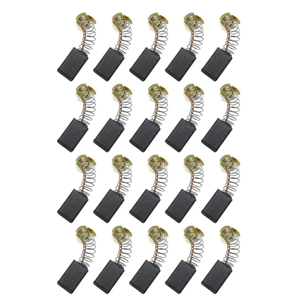 Balais de carbone de remplacement pour outil électrique, 20 pièces, moteur de perceuse à percussion électrique, moteur en carbone Cb103 6x10x15mm