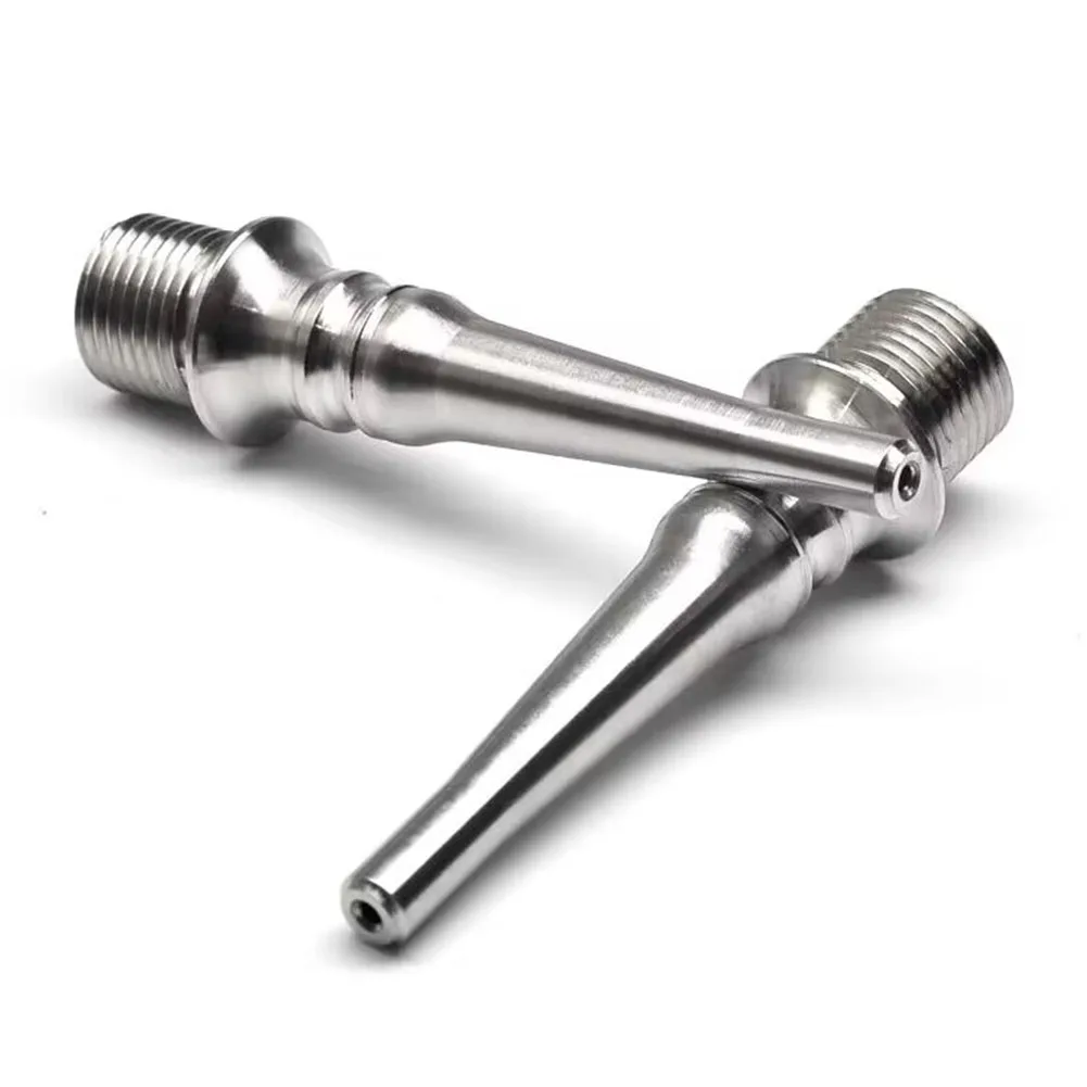 2 Pieces Bicycle Titanium Alloy Pedal Spindle Axles Ultralight TC4 GR5 Titanium Pedal Shaft For Shimano XT540/9000 For SLX