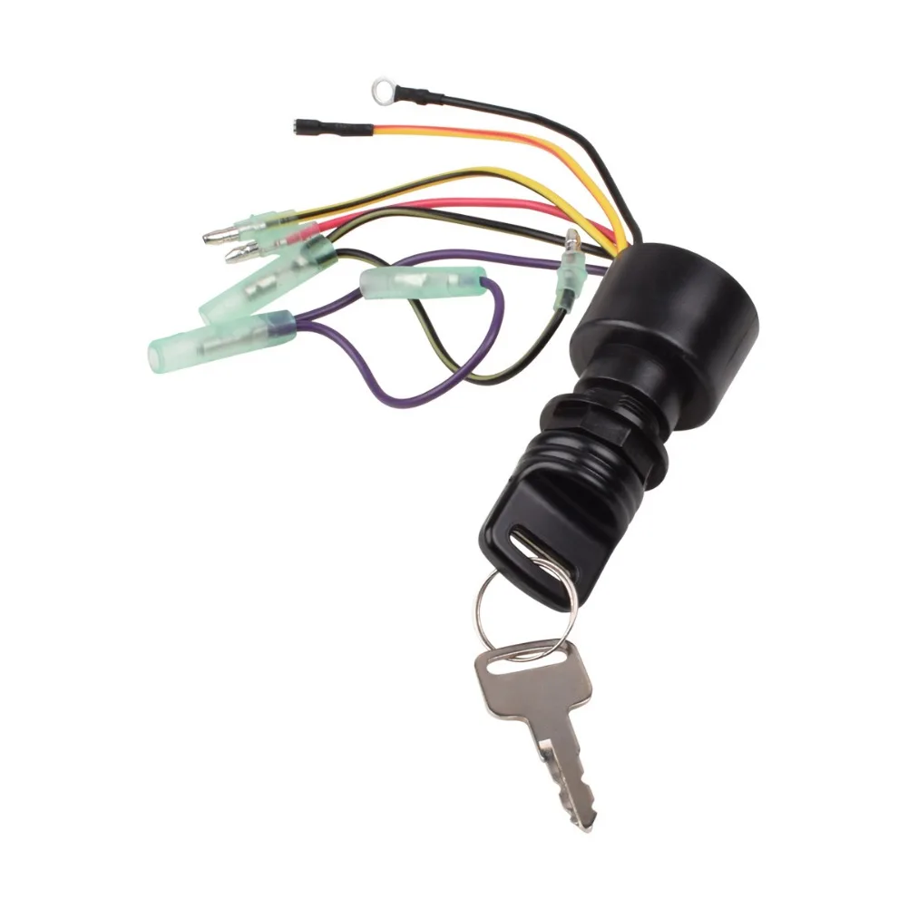 87-17009A5 Outboard Key Start Switch, Suitable for Yacht Mercury Outboard Motor Ignition Switch