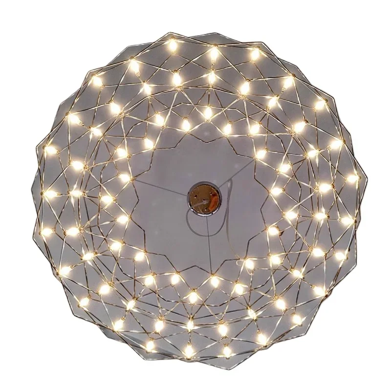 

2025 new villa dining room living room light modern simple light cube little star creative