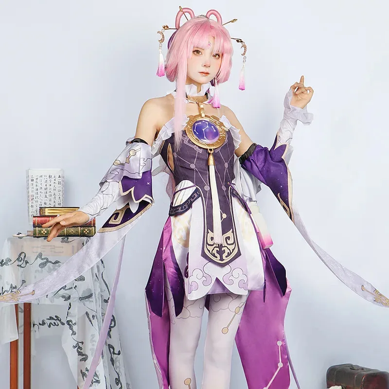 

Honkai Star Rail Fu Xuan Cosplay Costume Adult Carnival Uniform Anime Halloween Party Costumes Masquerade Women Game