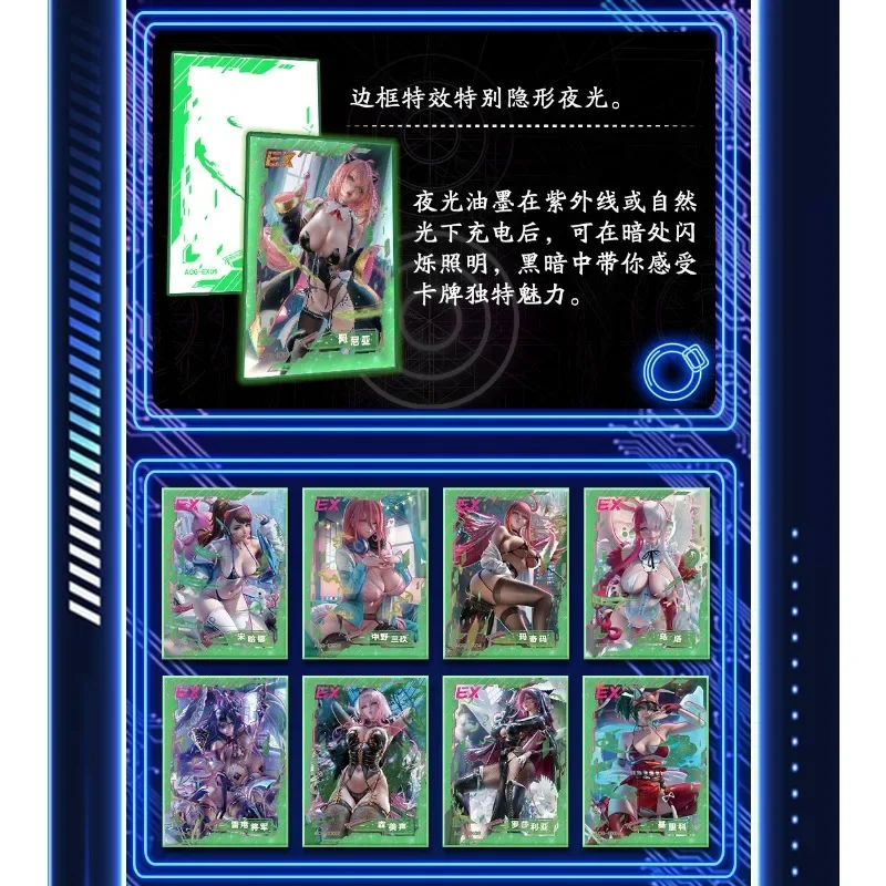 2024 Goddess Story Collection ACG  Alliance Rare Booster Box Child Hobbies Game Cards  Toys For Birthday Gift