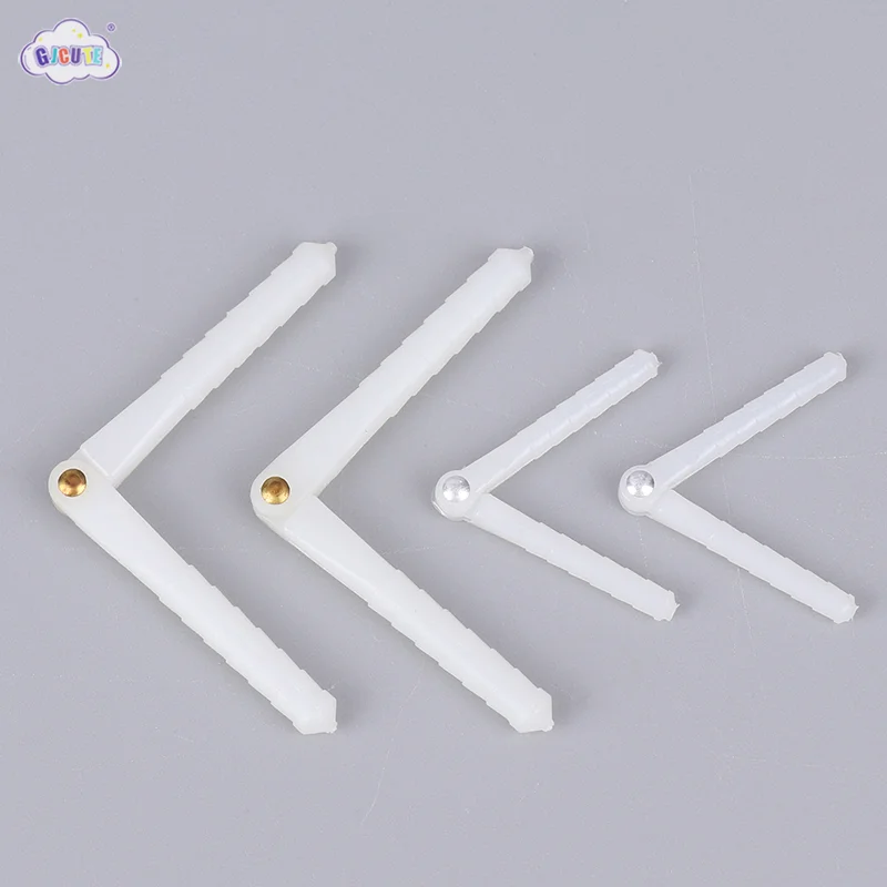 10 PCS High Quality Diameter 2.5mm 4.5mm Plastic Pin Hinge For RC Airplane Model Wing Airplane Model Accessories