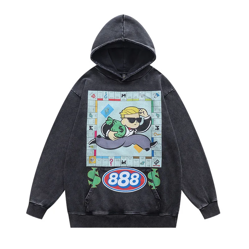 Anime Hoodies For Men Men'S Clothing Hoodie Male Clothes Women Pullover Fall Streetwear Long Sleeve Tops Female Sweatshirts