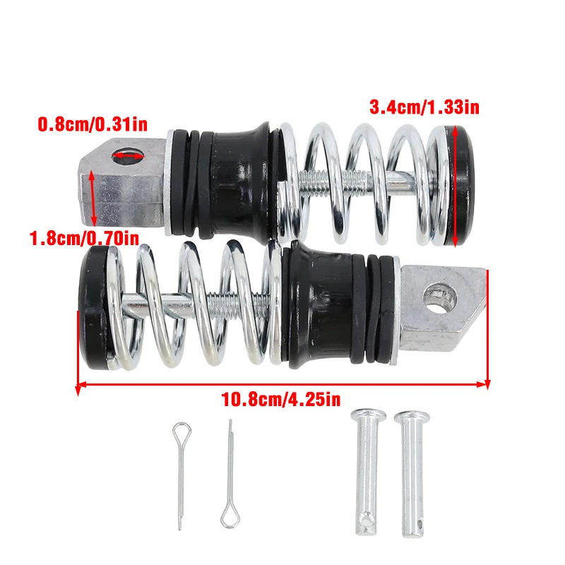 NEW Aluminum Alloy Pedal with Spring Pedal for Electric Vehicle Modification