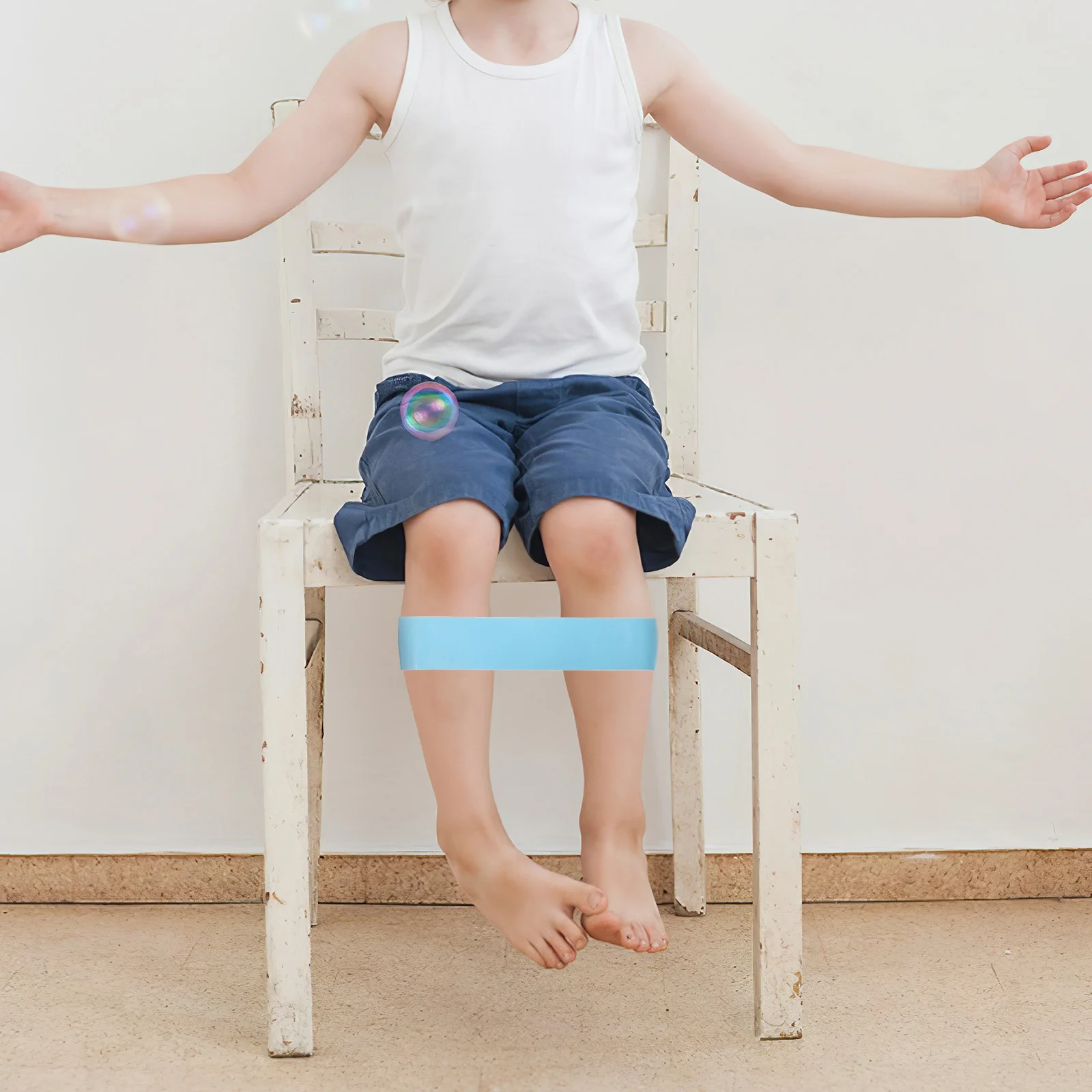 Bandes élastiques TPE pratiques pour les irritations dans la chambre, la chaise, le bureau des enfants TDAH et ses partenaires, 15 pièces