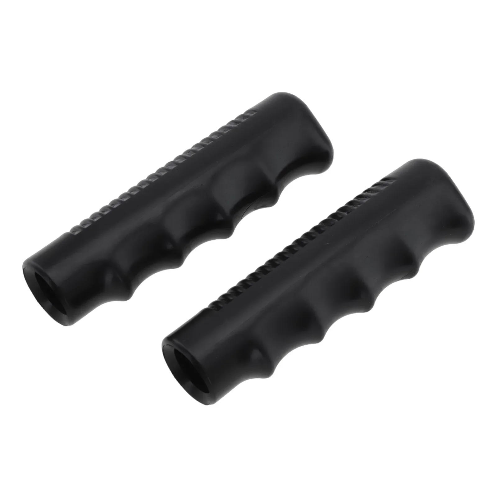 Secure and Comfortable Handling Black Rubber Handles for Wheelbarrow Suitable for Most Wheelbarrows Firm Grip Pack of 2