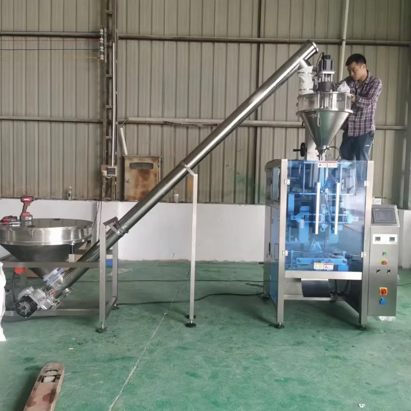 Automatic Multi-function Corn Wheat Flour Powder Granule Packing Machine Cereal Spice Packaging Machine Factory Direct