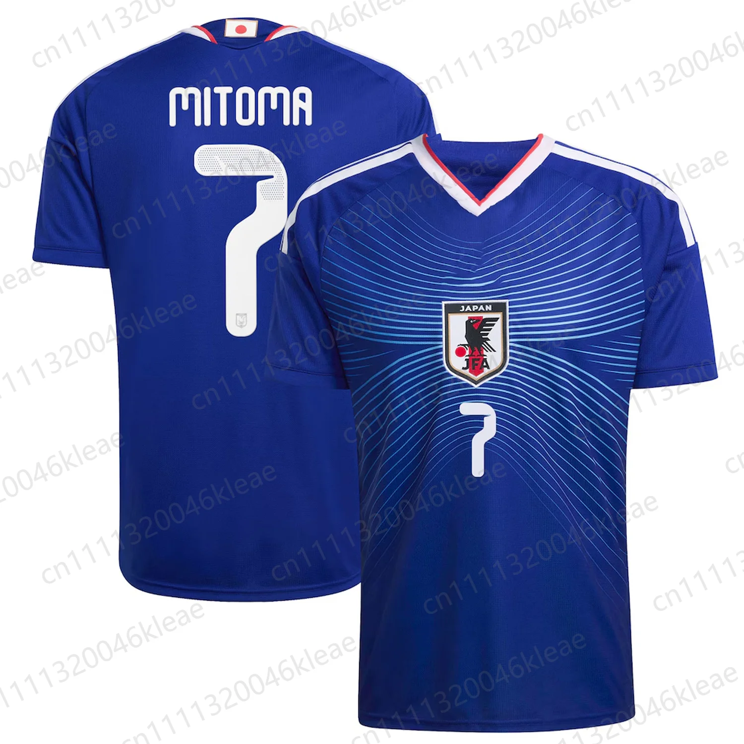 2026 New Classic Japan Summer Mens Soccer Fans Retro Breathable All Season Mitoma 7 Soccer Jersey Football Shirt