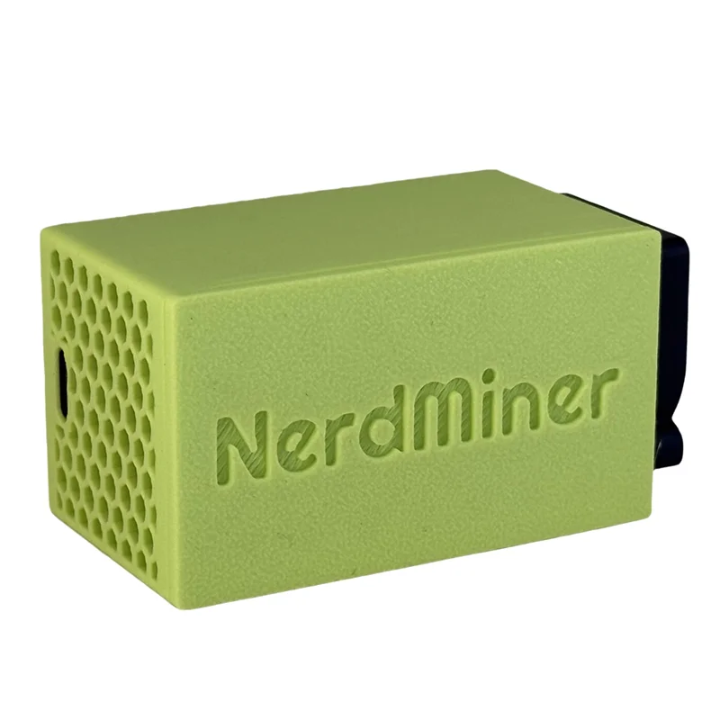 Bitcoin BTC Solo Lottery Miner Nerdminer V2 Pro Max 390KH/S con ventilador fresco Nmminer Crypto Bitcoin Miner Nerd