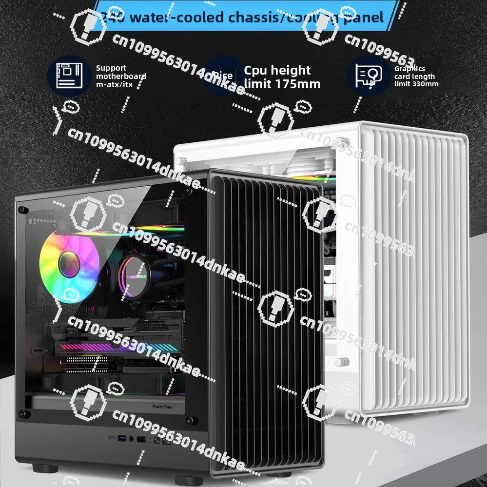 boitier-v1-matx-prenant-en-charge-la-carte-graphique-longue-serie-50-refroidie-par-eau-240-chassis-d'ordinateur-de-bureau