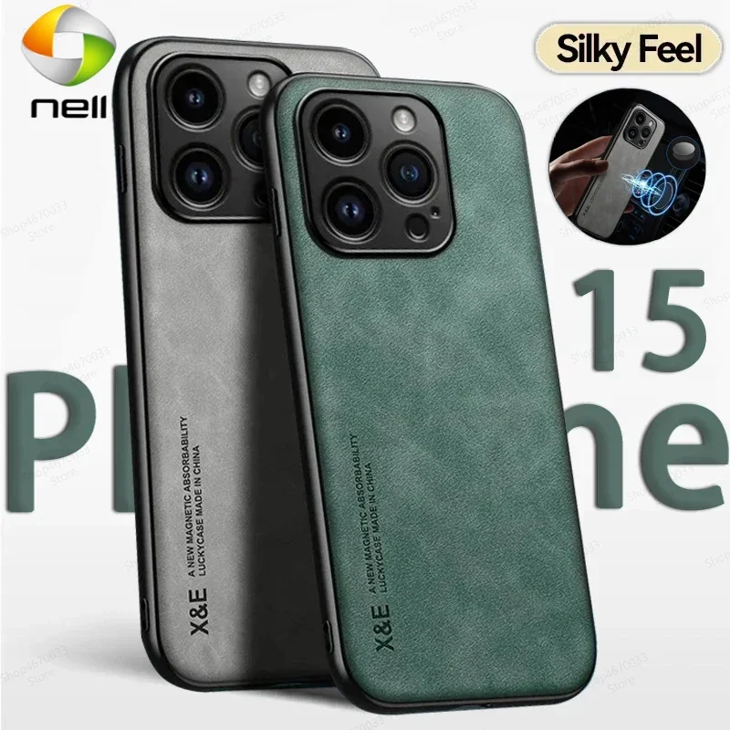 

Luxury Leather Case For iPhone 15 14 11 13 12 Pro Max Mini XR 15 14 Plus Shockproof Cover For iPhone XS Max 8 7 SE Accessories