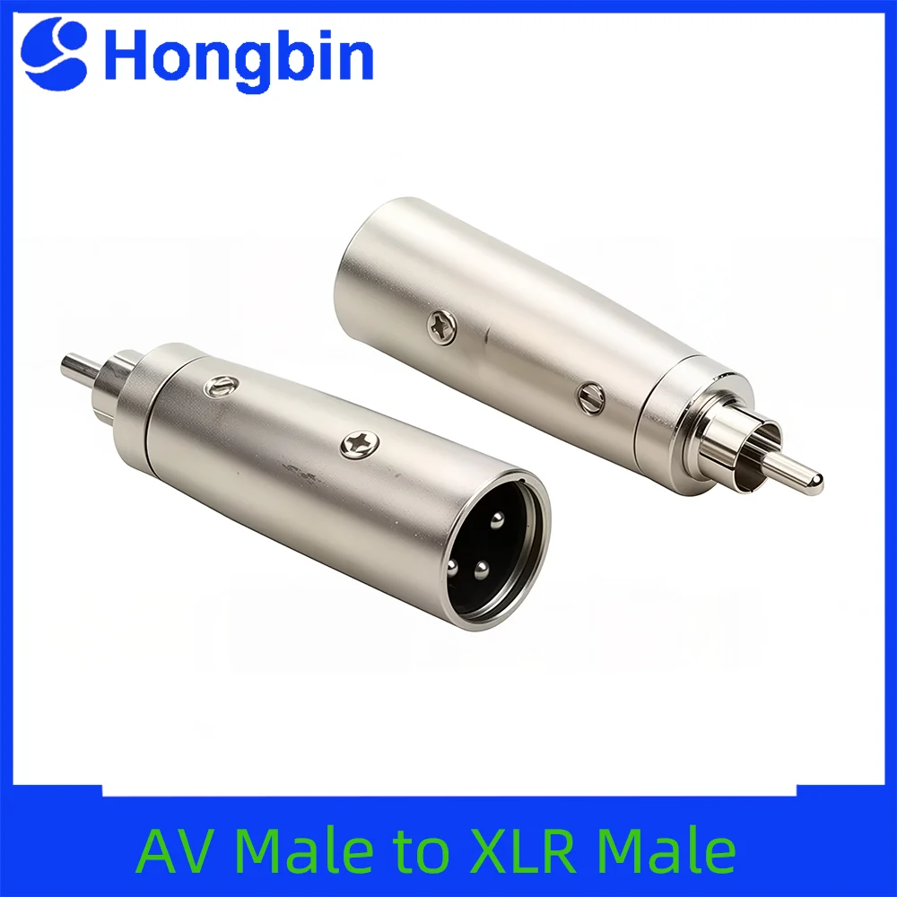 AV to XLR Female Adapter, AV to XLR Female Headphone Audio Cable, Mixer Converter, RCA to XLR Female Plug