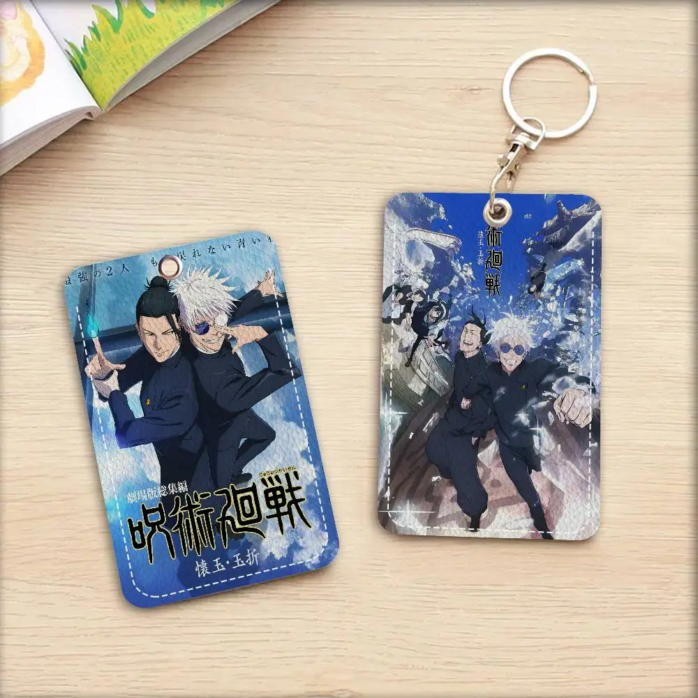 

Japan Anime Jujutsu Kaisen Covers 1pc INS Creative Cartoon Student Campus Card Holder For Meal Card, Bus Card, Work Card, Etc