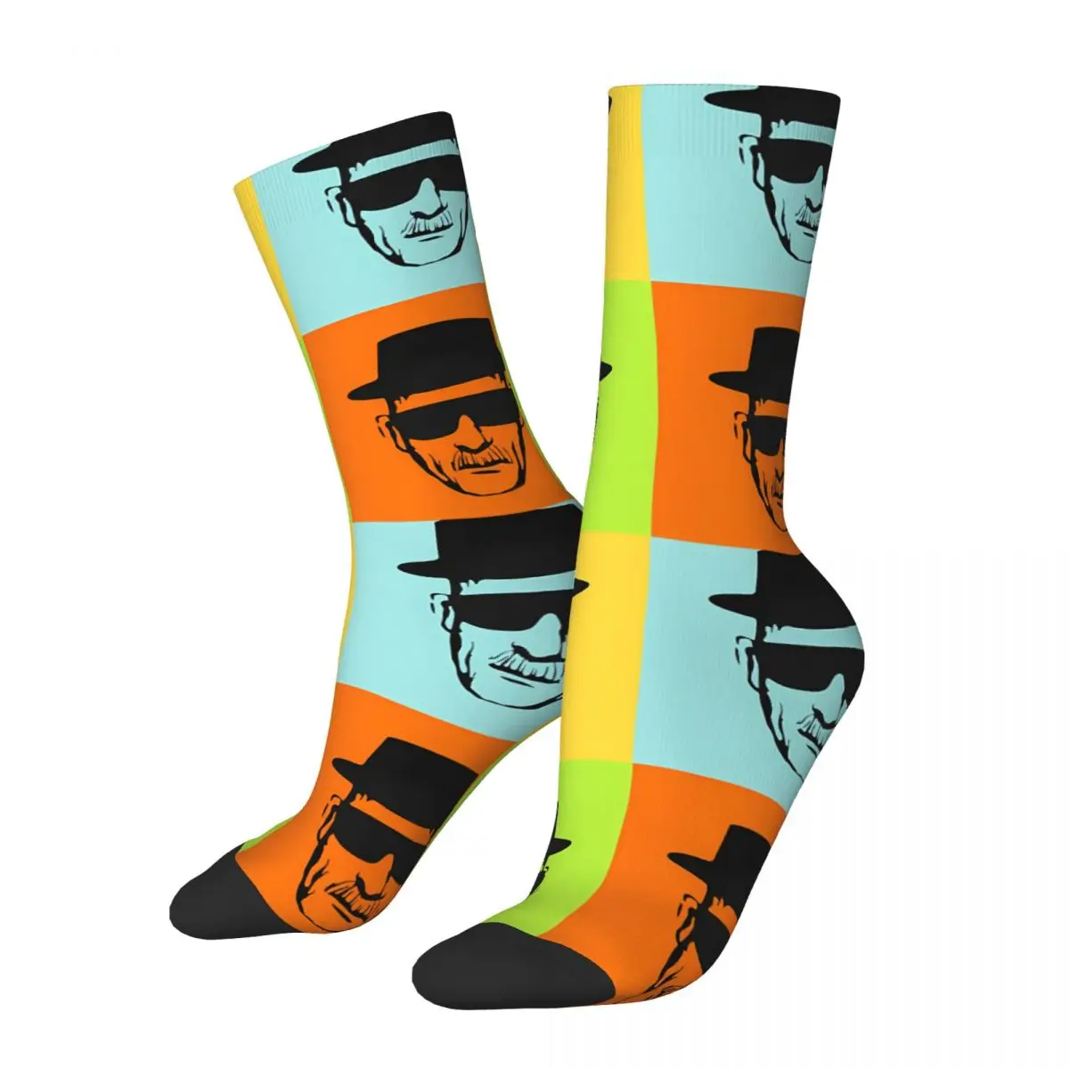 

Heisenberg Movie Breaking Bad Kawaii Socks Shopping Cartoon Pattern Socks