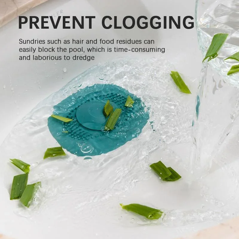 Bathroom Washbasin Drain Hair Catcher Irregular Pattern Bath Stopper Plug Sink Strainer Filter Kitchen Accessory Deodorant Tools