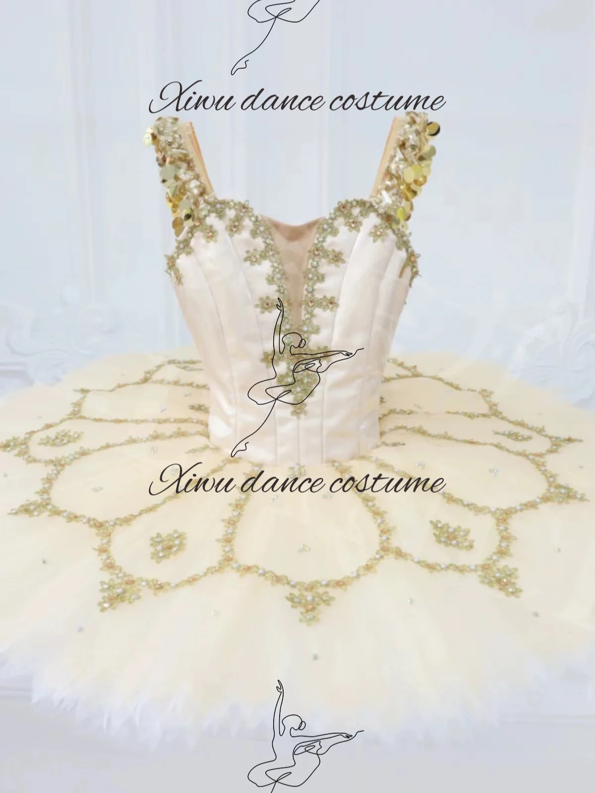 Professional high-quality custom-size ballet performance ballet costume high-end competition ballet dress