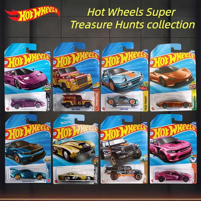 

Origina Hot Wheels Super Treasure Hunts Seriser Collection Die Casting Alloy Model Toy Cars Collection Decoration Surprise Toys