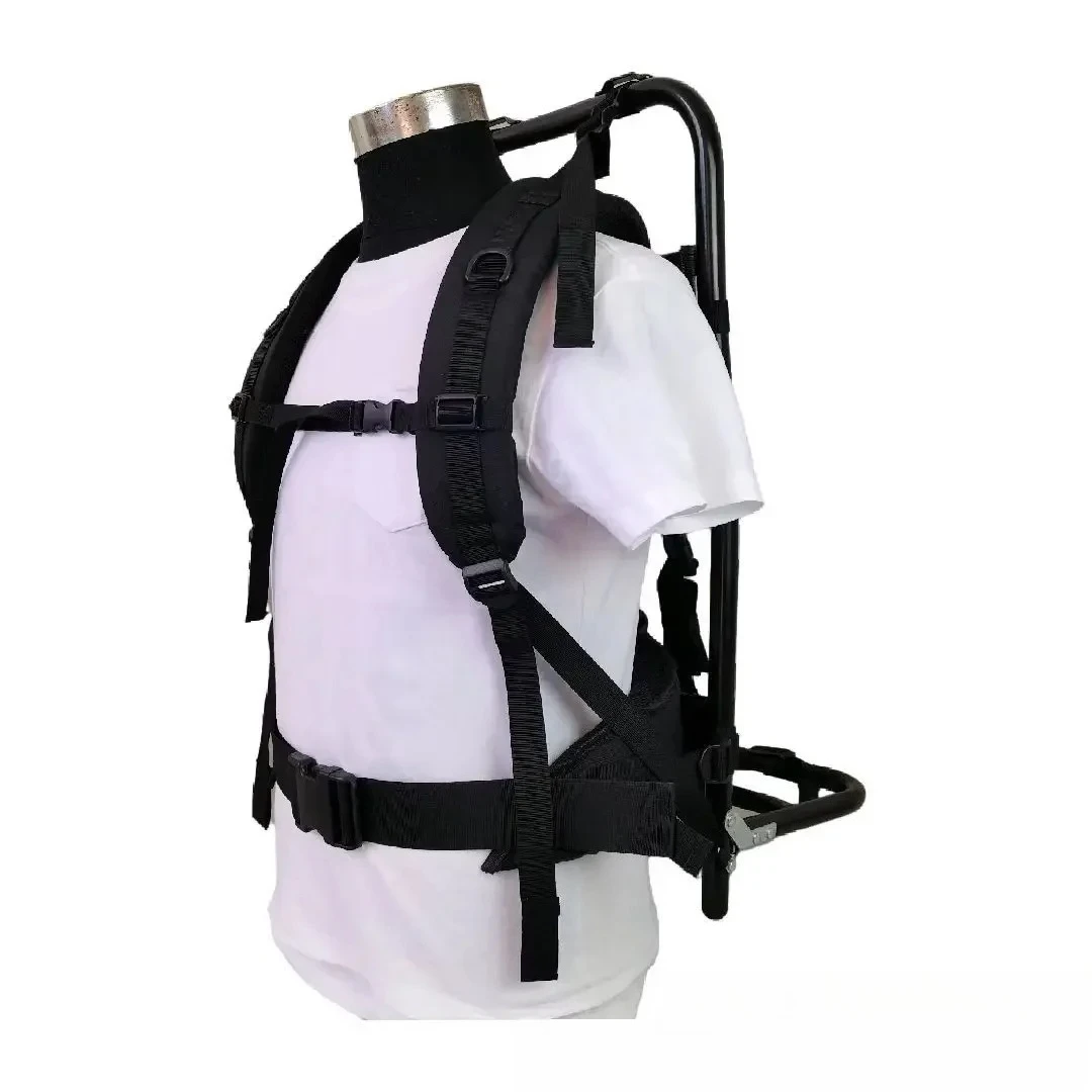 Aluminum Alloy Heavy Carry Portable Folding Mountaineering Camping Hiking Outdoor Hunting Rescue Backpack Outer Frame 60kg