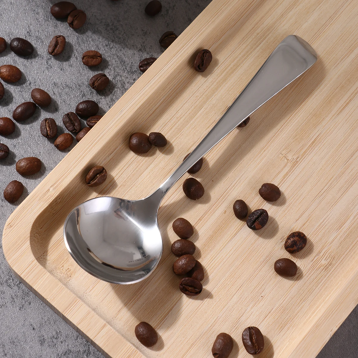 Coffee Spoons Specialty Coffee Association Professional Coffee Cupping Spoon Stainless Steel Coffee Spoons (4 Spoons)