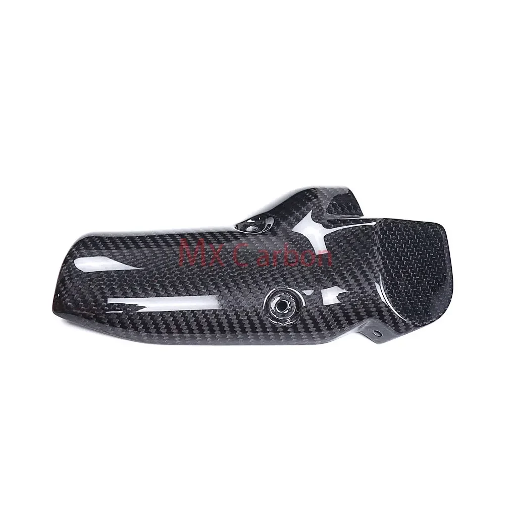 For BMW R 1300 GS R1300GS 2024 2025+100% Full Carbon Fiber Exhaust Hood Pipe Protector Cover Fairing Motorcycle Accessories