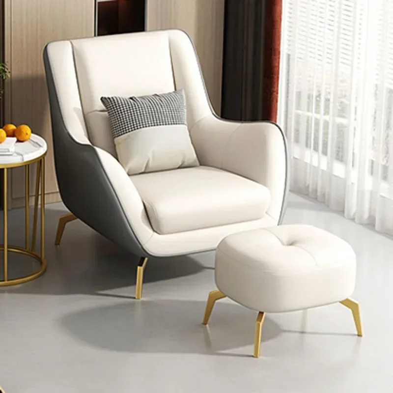 

Rocking Lounge Chairs White Design Reading Single Chairs Moderny Living Room Luxury Articulos Para El Hogar Home Decoration