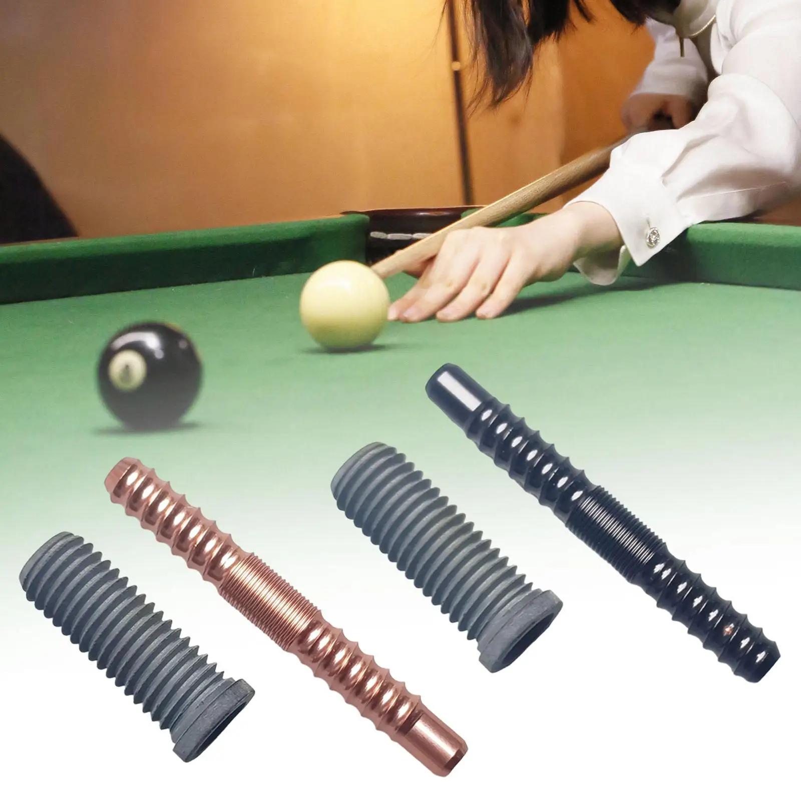 

Billiards Pool Cue Joint Pin 3/8 * 8,Connecting,Hardware,Screws,Quick Release Insert Billiards Shaft Fitting Quickly Lock Joint