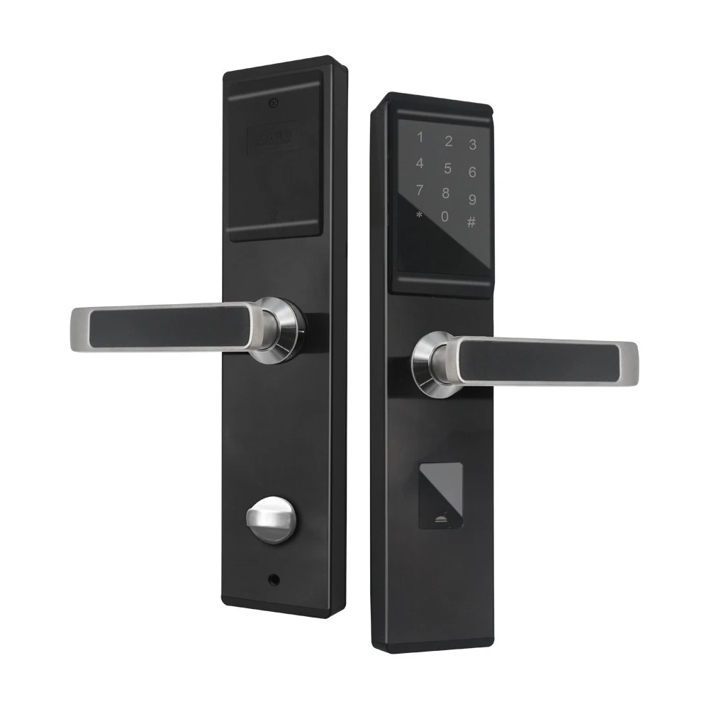 

Wooden door Fingerprint apartment All lock Entry Graffiti password Hotel swipe card Smart door lock