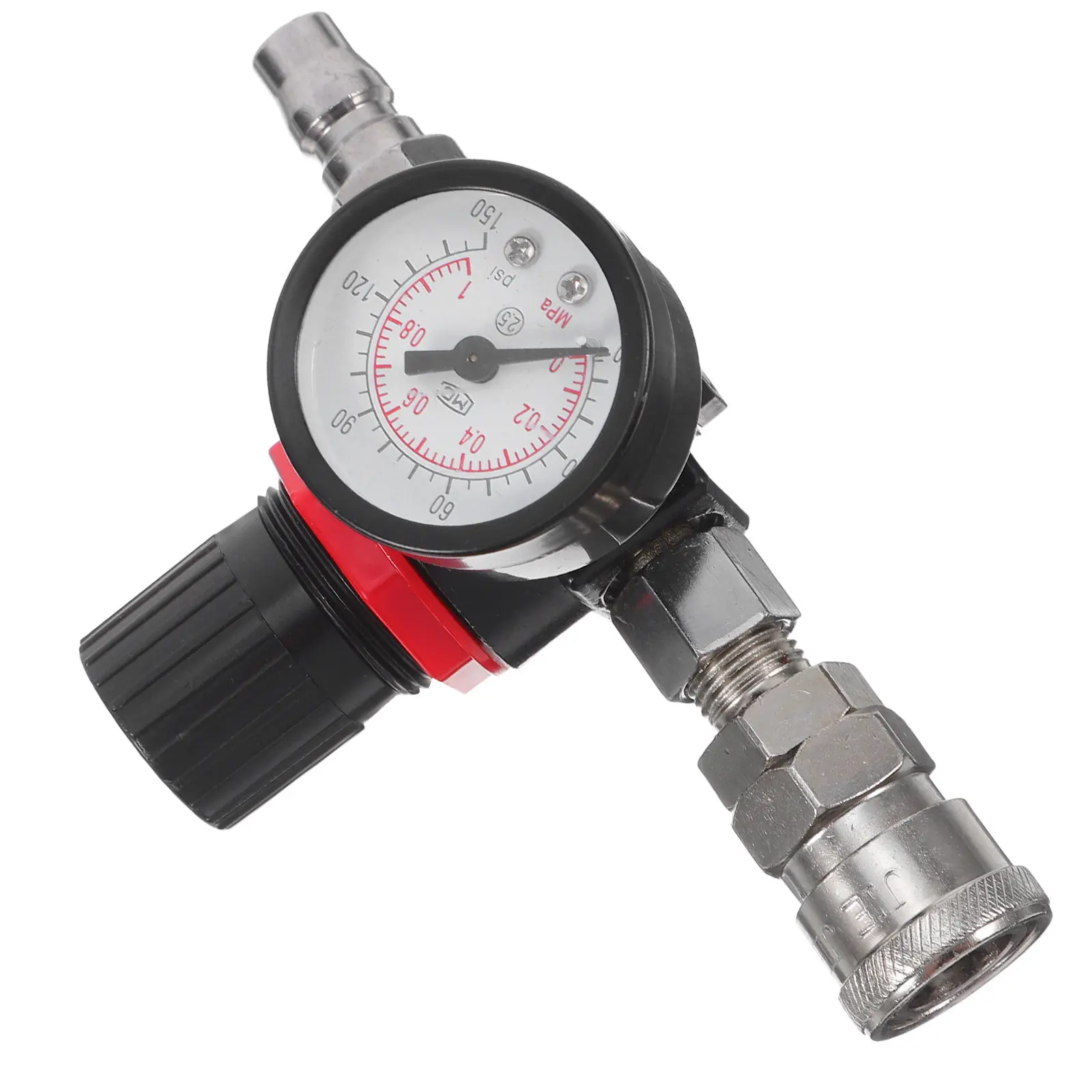 Spray Gun Accessory Pressure Regulator Pneumatic Valve Air Compressor System Water Separator Air Processor Mini Pressure Gauge