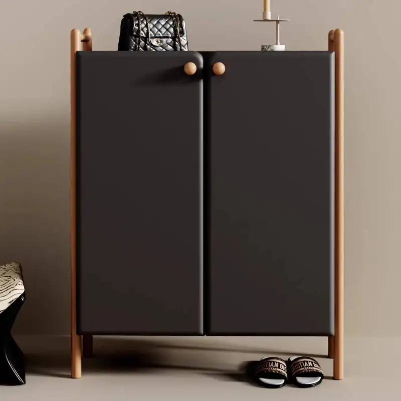 Minimalist Hallway Shoe Cabinet Modern Design Entrance Hidden Shoe Shelf Corridor Apartments Organizador De Zapatos Furniture