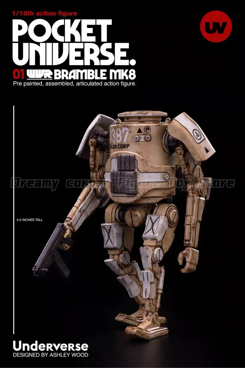 

В наличии: Фигурка UNDERVERSE Pocket Univers WWR BRAMBLE MK8 1/18