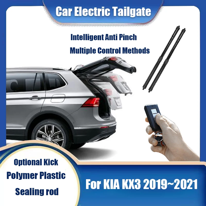 

Car Power Trunk Lift Electric Hatch Tailgate Strut Auto Rear Door Actuator For KIA KX3 2019~2021 Silently Height Adjustable