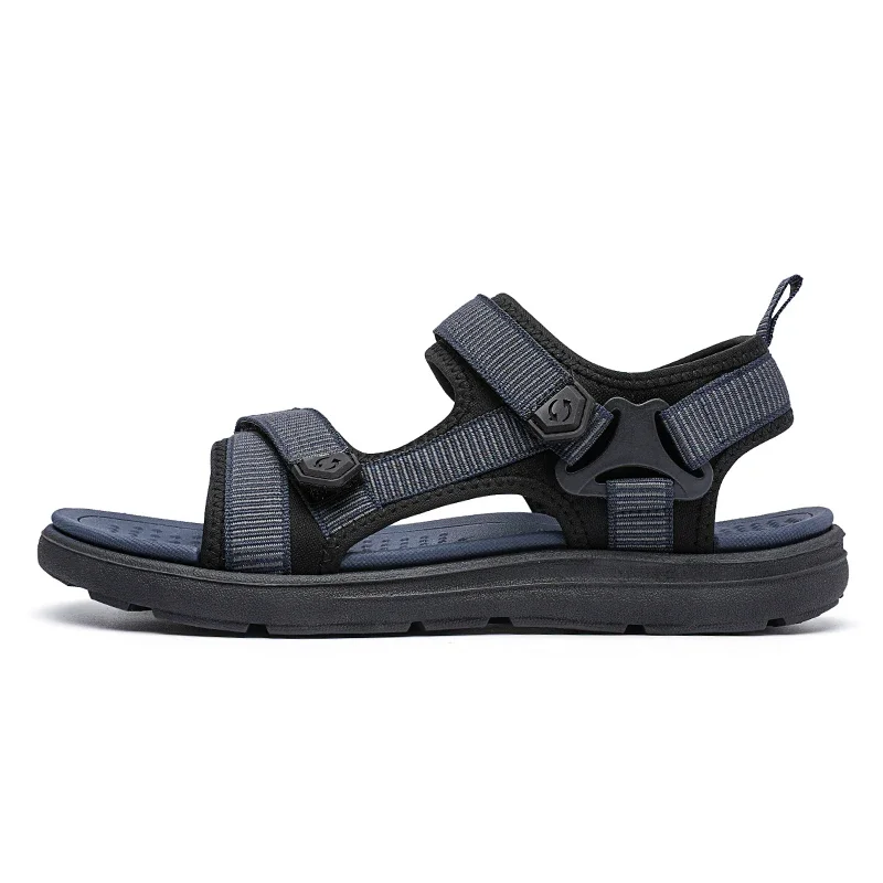 Bequeme Herren-Sandalen, Sommer, leicht, lässig, Outdoor, Strand, Urlaub, Hausschuhe, modische, atmungsaktive Schuhe, Größe 40–45 – Detail 10