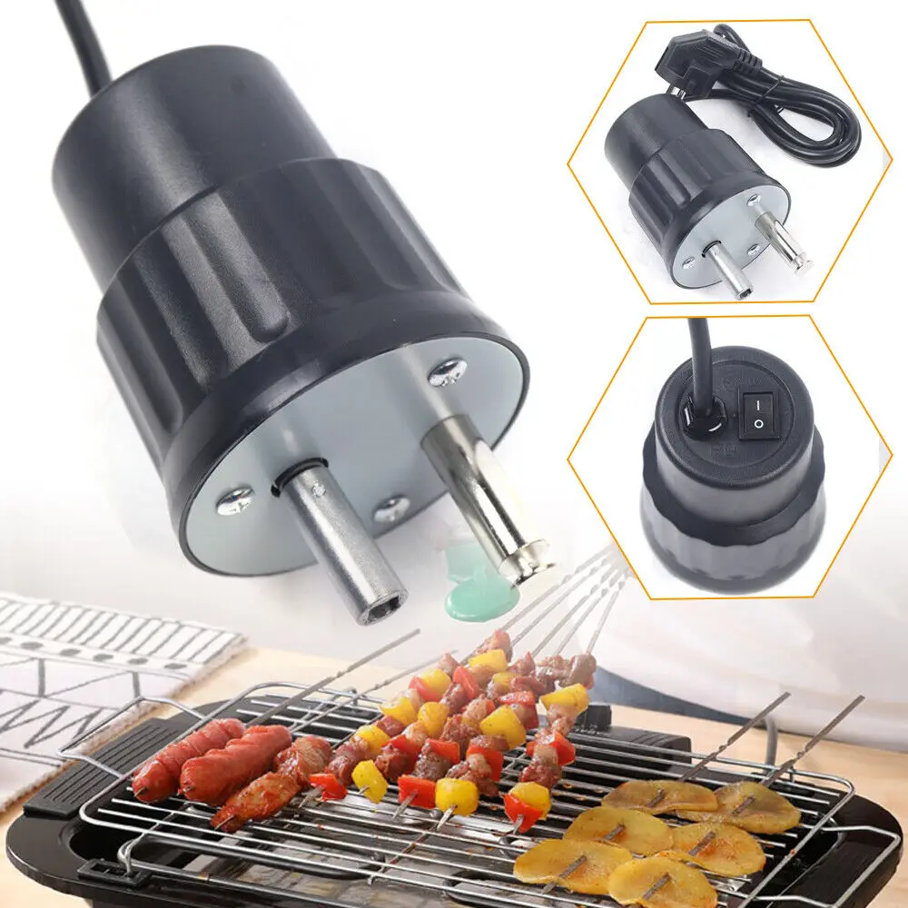 Electric BBQ Spit Rotisserie Barbecue Grill Roaster Motor Pig Grill Motor 220V