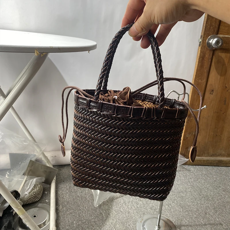 

Роскошные женские сумки из 100% натуральной кожи, плетеная сумка через плечо и кошелек. Роскошная дизайнерская маленькая кожаная сумка для ужина.