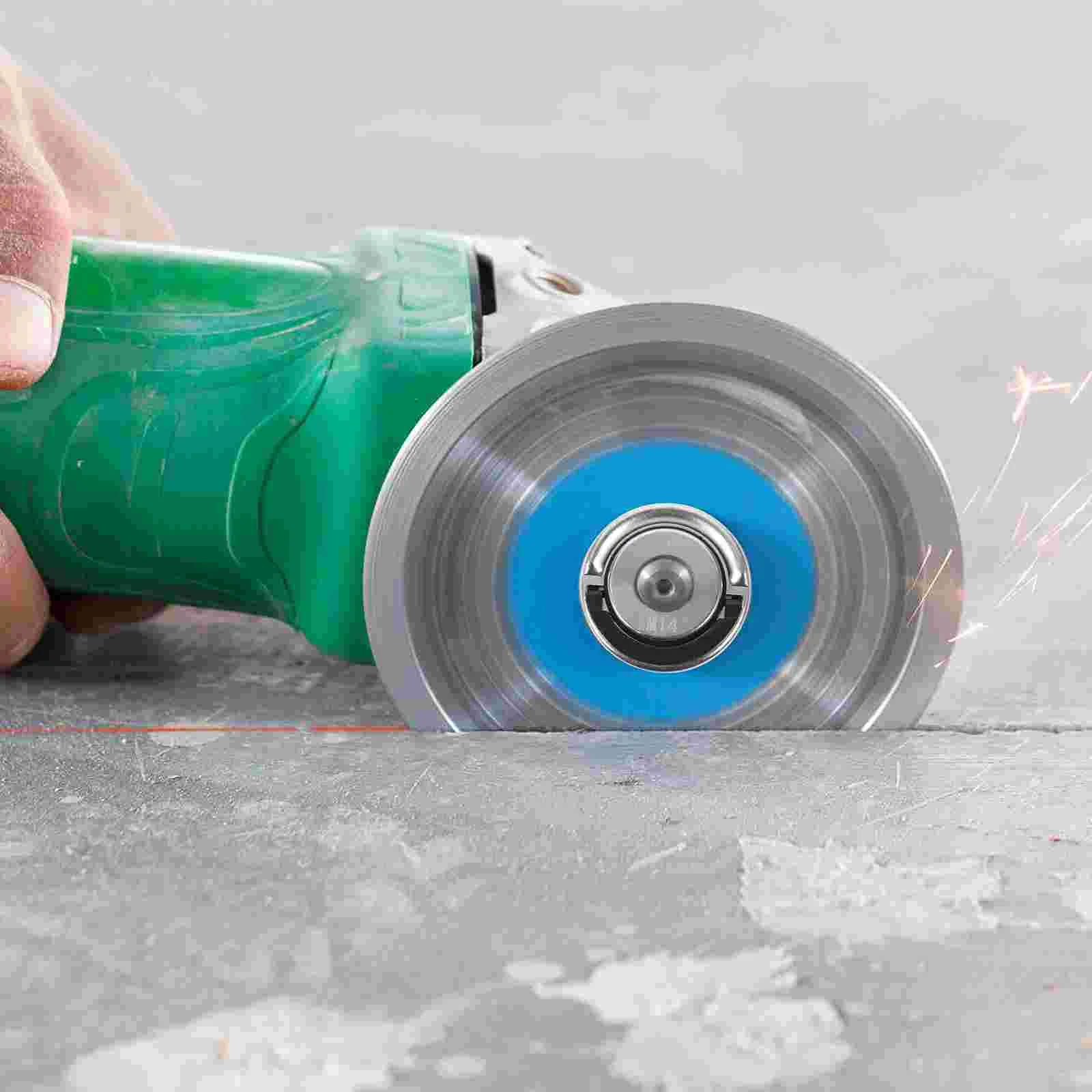 Angle Grinder Platen Fitting for Flange Nut 14mm Lock Lengthen Extension Steel Silver Electrical Part