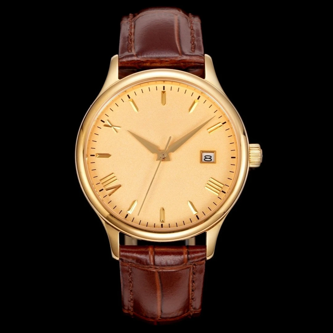 Women's Fashion Watch Automatic Mechanical Quartz Watches 2026 Luxury Brand High Quality Red Couple Style Leather Watches