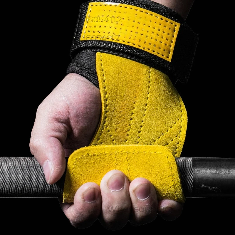 Exercise help belt fitness gloves men's wrist guard horizontal bar pull-up belt palm support women