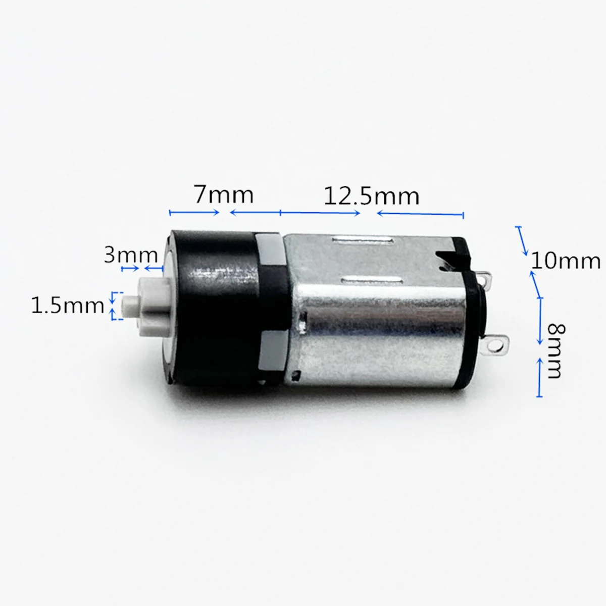 Mini GP10-M10 Planetary Gear Motor DC 1.5V 3.7V 33-85RPM Slow Speed Miniature Plastic Gearbox Low Noise Cross Output Shaft