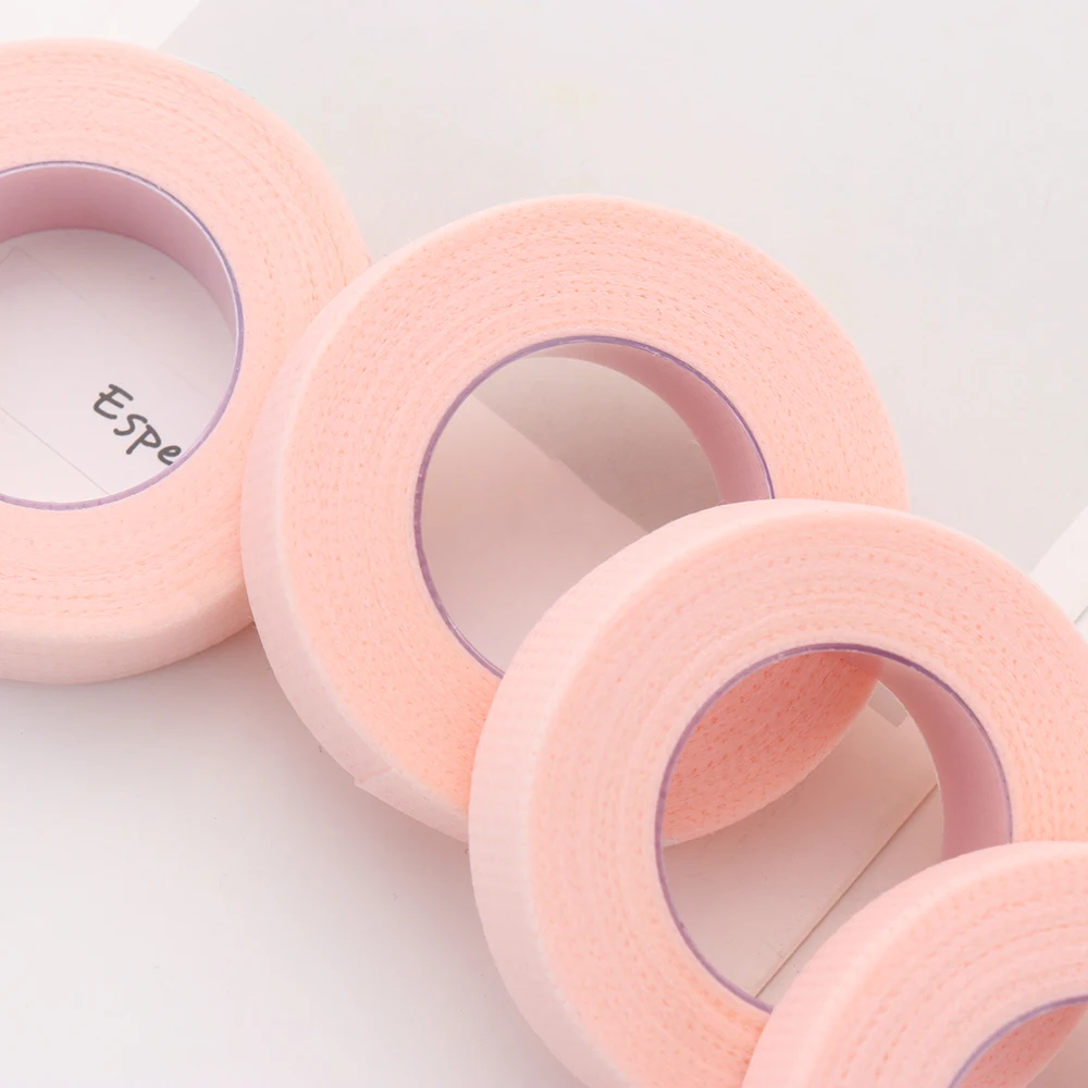 Tissu microporeux facile à déchirer sous les yeux, bande d'extension de faux cils, greffage de faux cils, outils individuels