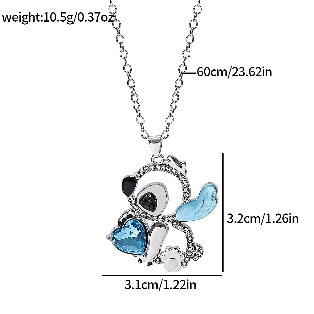Disney Stitch Hollow-Out Toys - Sparkling Rhinestone Pendant, Lilo & Stitch Toys for Women & Fans