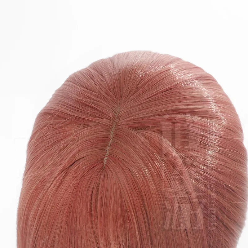 High Quality Makima Cos Wig 70CM Special Red Heat-resistant Synthetic Hair Halloween Party Anime Cosplay Wigs+wig Cap