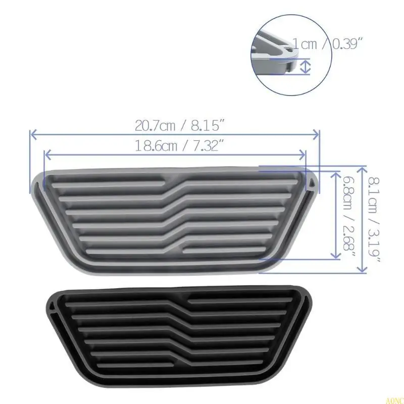 A0NC холодильник капельный лоток без капельника из силиконовой воды для быстрого поглощения водопоглощающей панели аксессуаров