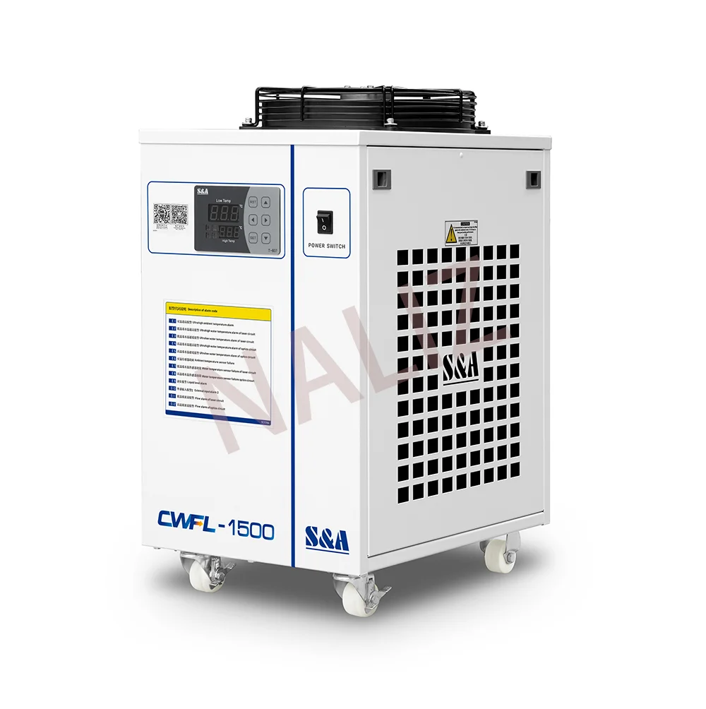 

Factory Direct Sale S&A 1500 Water Chiller Industrial Cold Machine Price Air System Cooled Cooling Accessories