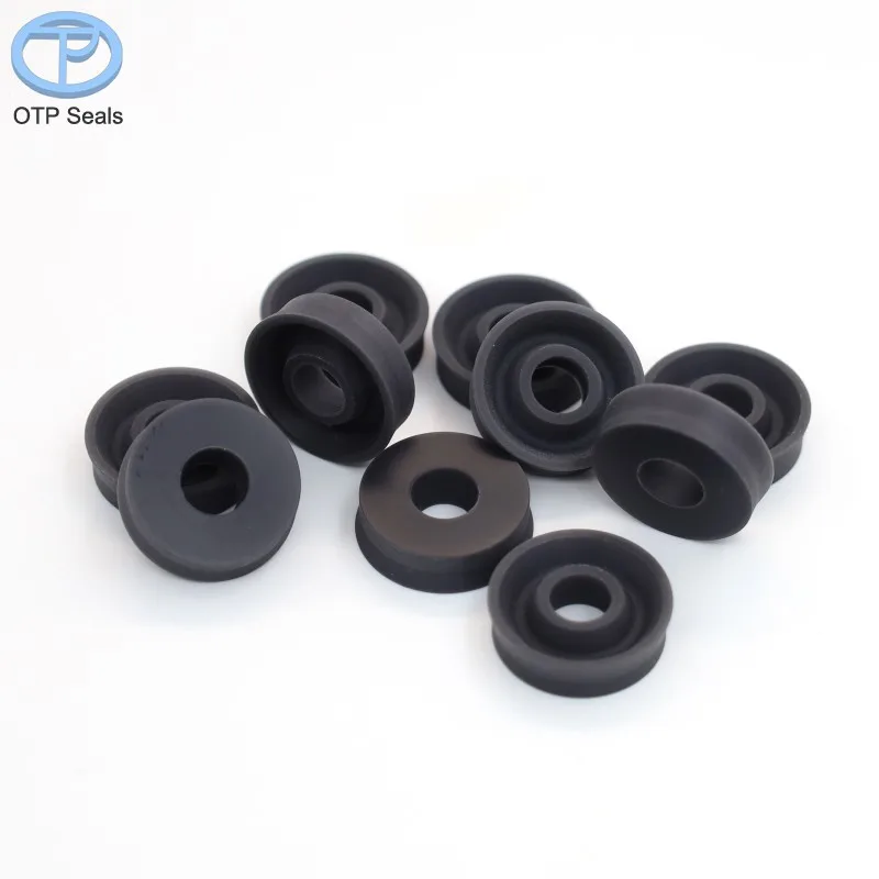 

Y-ring seal PU polyurethane black Y-type sealing ring piston rod wear-resistant rubber seals non-standard shaped parts customize