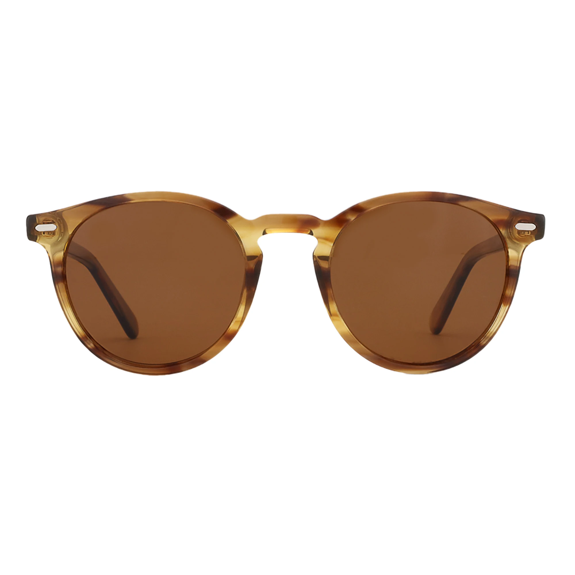 ZENOTTIC 2026 Modische Runde Polarisierte Sonnenbrille für Damen UV400-Schutz Hochwertige Acetat Retro-Sonnenbrille ZS6215 – Detail 17