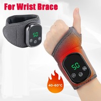 Hand Foot Protection Tool Electric Wrist Brace with Adjustable Hot Compress Vibration Massage Ankle Guard Band Carpal Tunnel